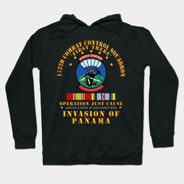 Just Cause - 1722d Combat Control Squadron w Svc Ribbons X 300 Hoodie by twix123844